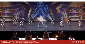Robot hình người nhảy nhạc Lady Gaga trên sân khấu America’s Got Talent gây bão tại Mỹ