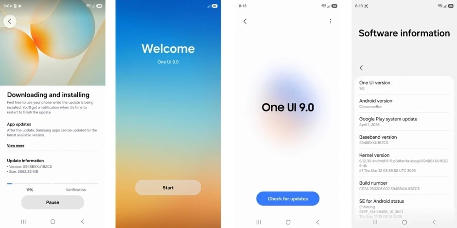 Samsung bắt đầu thử nghiệm One UI 9 trên Galaxy S26 Ultra