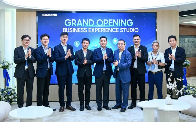 Samsung Electronics khai trương Business Experience Studio tại Việt Nam Samsung Electronics khai trương Business Experience Studio tại Việt Nam
