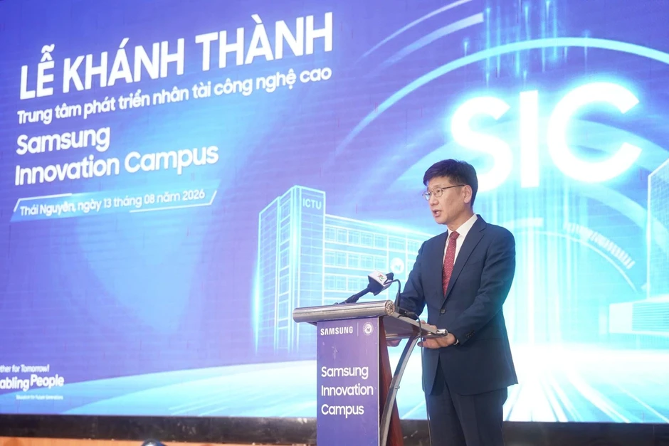 Samsung Việt Nam khánh thành Trung tâm Phát triển Nhân tài Công nghệ cao Samsung Innovation Campus tại tỉnh Thái Nguyên