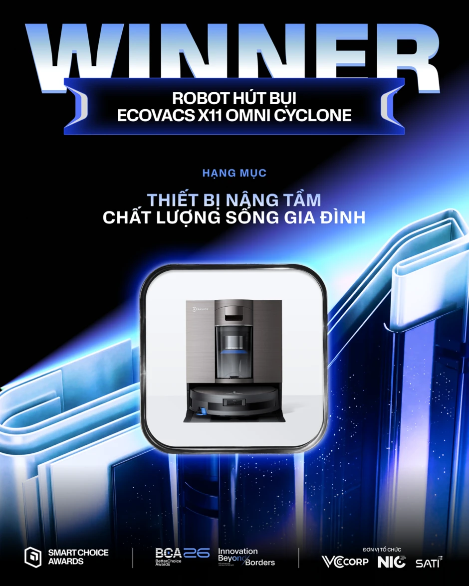Smart Choice Awards 2026 khép lại: 10 đại diện mang công nghệ đến gần hơn với cuộc sống Smart Choice Awards 2026 khép lại: 10 đại diện mang công nghệ đến gần hơn với cuộc sống