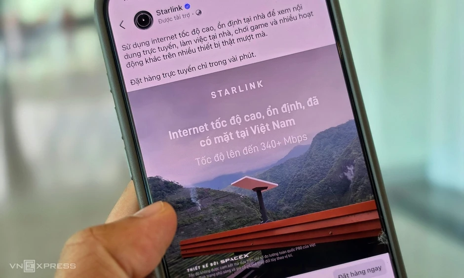 Starlink bắt đầu bán Internet vệ tinh tại Việt Nam Starlink bắt đầu bán Internet vệ tinh tại Việt Nam