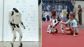 Startup Trung Quốc ra mắt robot hình người biến hình