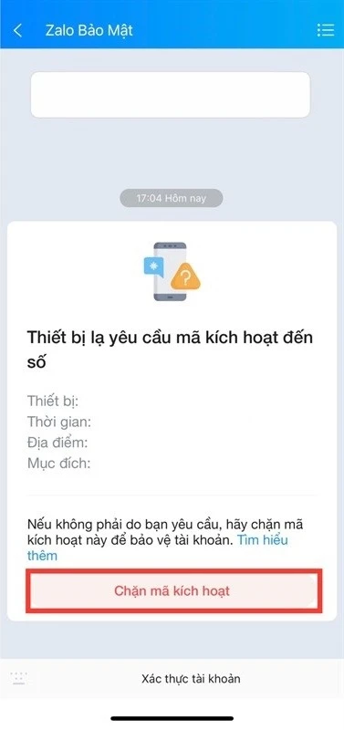 Tài khoản Zalo đang bị theo dõi từ xa nếu có dấu hiệu sau Tài khoản Zalo đang bị theo dõi từ xa nếu có dấu hiệu sau