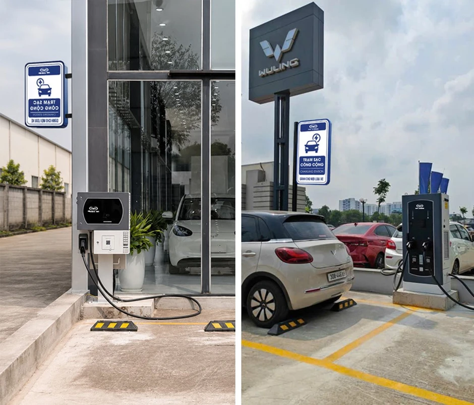 Thần tốc phủ sóng ở miền Nam trong 3 tháng, công ty bán xe điện Trung Quốc rầm rộ ra Bắc: Tiến sát mục tiêu 2.100 trạm sạc trong năm nay Thần tốc phủ sóng ở miền Nam trong 3 tháng, công ty bán xe điện Trung Quốc rầm rộ ra Bắc: Tiến sát mục tiêu 2.100 trạm sạc trong năm nay