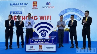 Thành phố Hồ Chí Minh: Phường Chợ Quán đưa vào hoạt động hệ thống wifi công cộng miễn phí