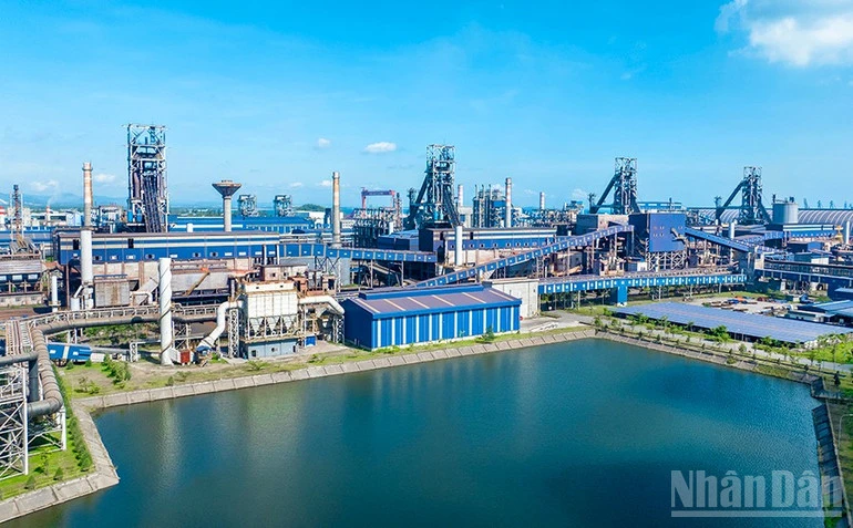 Thép Hòa Phát Dung Quất nâng cao khả năng tự chủ nguồn điện sạch cho sản xuất Thép Hòa Phát Dung Quất nâng cao khả năng tự chủ nguồn điện sạch cho sản xuất