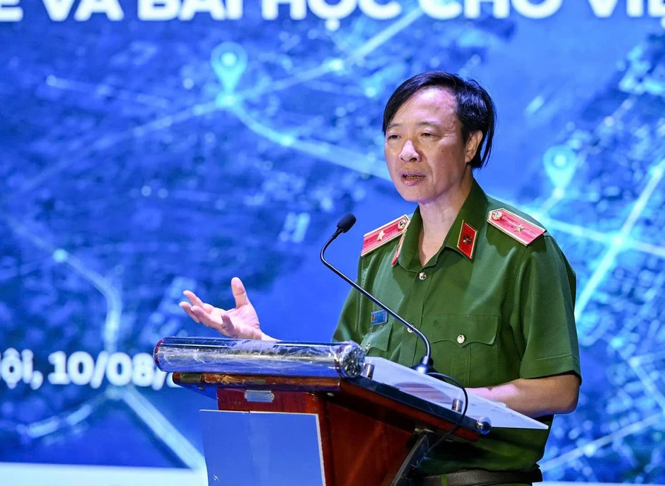 Thiếu tướng Nguyễn Ngọc Cương: Có dữ liệu địa điểm sẽ bớt phiền hà cho người dân Thiếu tướng Nguyễn Ngọc Cương: Có dữ liệu địa điểm sẽ bớt phiền hà cho người dân