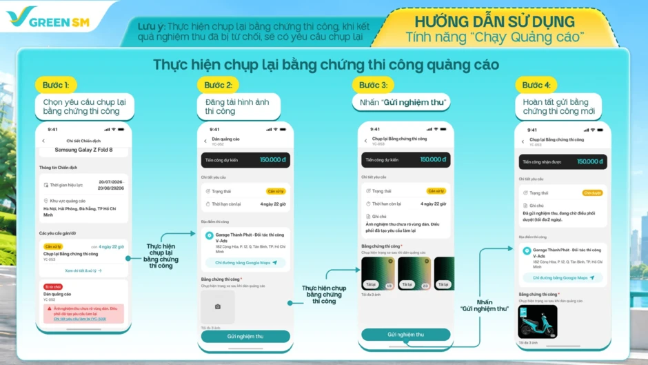 Thông báo mới nhất từ Green SM tới toàn bộ tài xế đang chạy Green Bike trên cả nước Thông báo mới nhất từ Green SM tới toàn bộ tài xế đang chạy Green Bike trên cả nước