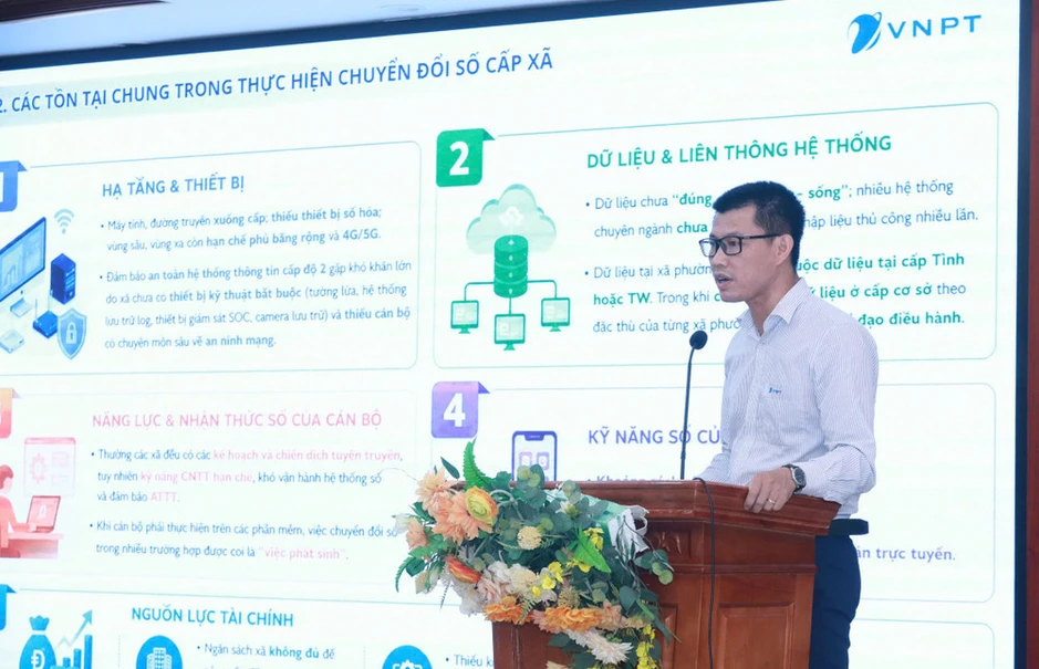 Thúc đẩy công tác chuyển đổi số cấp xã Thúc đẩy công tác chuyển đổi số cấp xã