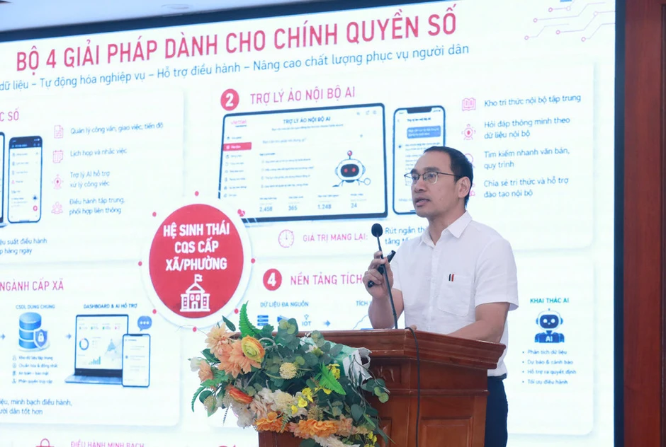 Thúc đẩy công tác chuyển đổi số cấp xã Thúc đẩy công tác chuyển đổi số cấp xã