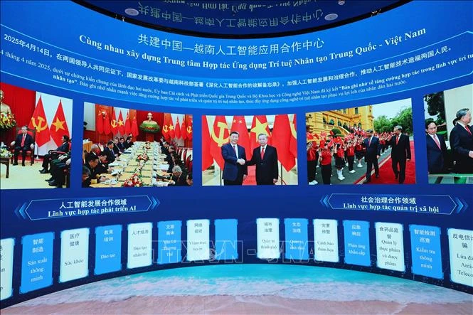 Thúc đẩy hợp tác AI giữa Quảng Tây (Trung Quốc) và các địa phương Việt Nam