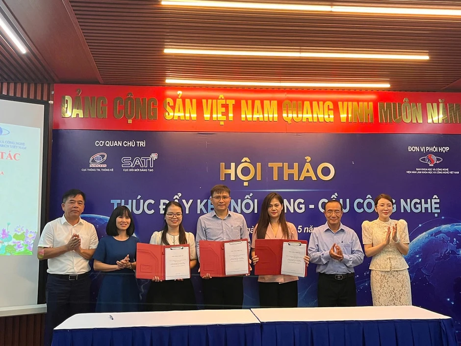 Thúc đẩy kết nối cung-cầu công nghệ, hỗ trợ doanh nghiệp tiếp cận và ứng dụng công nghệ tiên tiến Thúc đẩy kết nối cung-cầu công nghệ, hỗ trợ doanh nghiệp tiếp cận và ứng dụng công nghệ tiên tiến