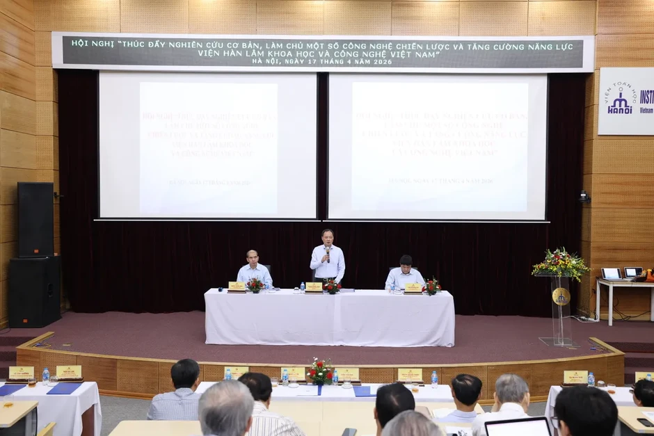 Thúc đẩy nghiên cứu, tăng cường năng lực cho Viện Hàn lâm KHCN Việt Nam Thúc đẩy nghiên cứu, tăng cường năng lực cho Viện Hàn lâm KHCN Việt Nam