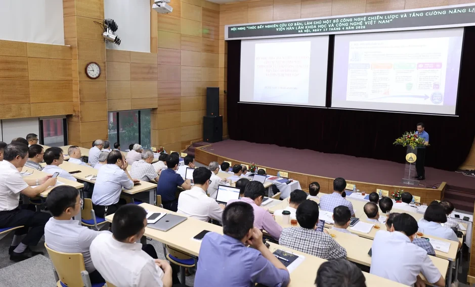 Thúc đẩy nghiên cứu, tăng cường năng lực cho Viện Hàn lâm KHCN Việt Nam Thúc đẩy nghiên cứu, tăng cường năng lực cho Viện Hàn lâm KHCN Việt Nam
