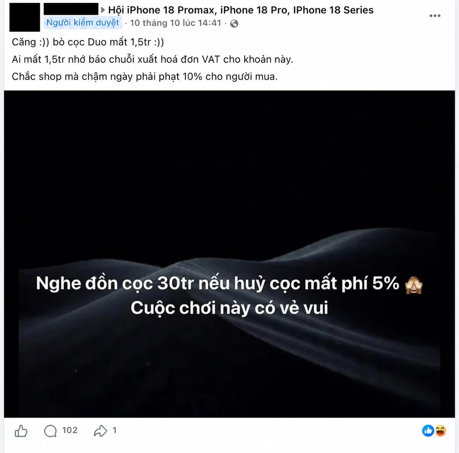 Thực hư việc mua iPhone Duo phải cọc 30 triệu đồng, hủy cọc mất phí 5%? Thực hư việc mua iPhone Duo phải cọc 30 triệu đồng, hủy cọc mất phí 5%?