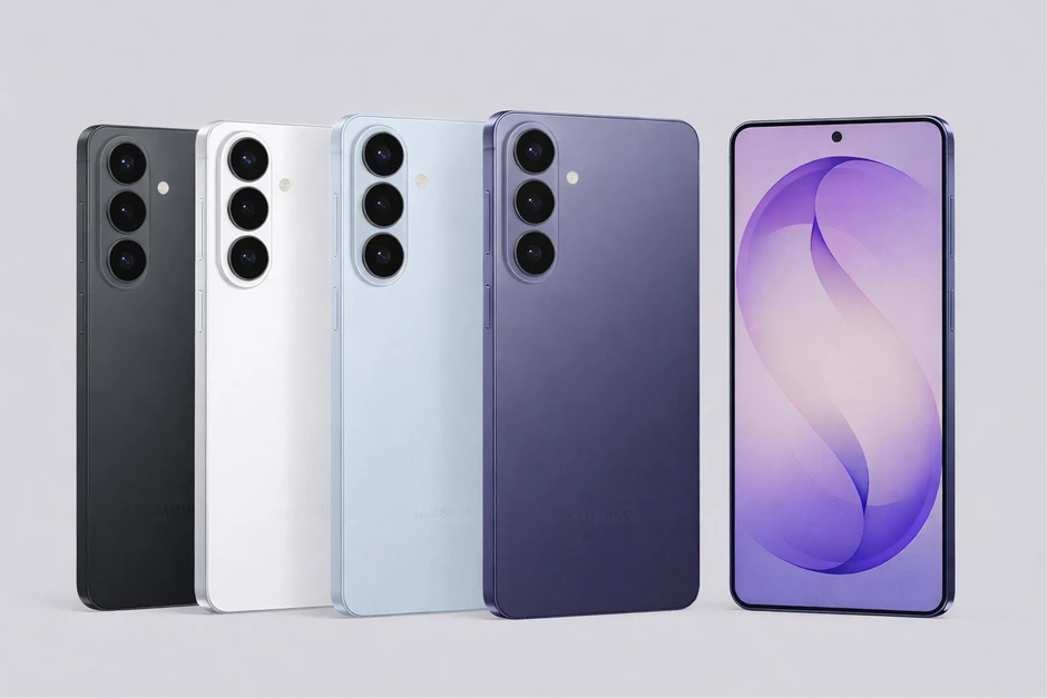 Tím cobalt tạo độ nhận diện mới trên bảng màu Galaxy S26 series