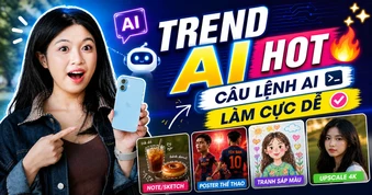 Tổng hợp câu lệnh tạo ảnh AI đang gây chú ý trên mạng