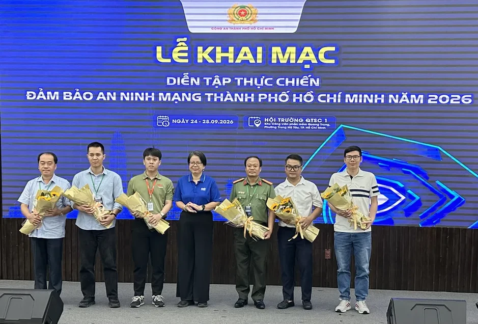 TPHCM diễn tập thực chiến nâng cao năng lực phòng thủ an ninh mạng