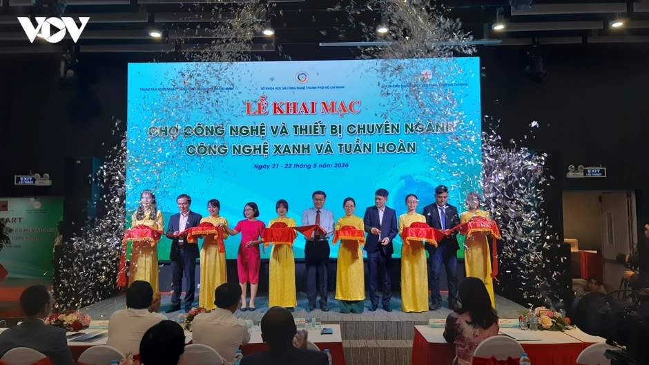 TP.HCM giới thiệu hơn 100 công nghệ, thiết bị phục vụ sản xuất xanh và tuần hoàn TP.HCM giới thiệu hơn 100 công nghệ, thiết bị phục vụ sản xuất xanh và tuần hoàn