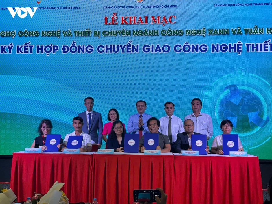 TP.HCM giới thiệu hơn 100 công nghệ, thiết bị phục vụ sản xuất xanh và tuần hoàn TP.HCM giới thiệu hơn 100 công nghệ, thiết bị phục vụ sản xuất xanh và tuần hoàn