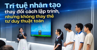 Trí tuệ nhân tạo thay đổi cách lập trình, nhưng không thay thế tư duy thuật toán