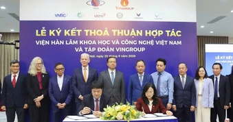 Viện Hàn lâm Khoa học và Công nghệ Việt Nam hợp tác Vingroup nghiên cứu, phát triển những lĩnh vực mũi nhọn