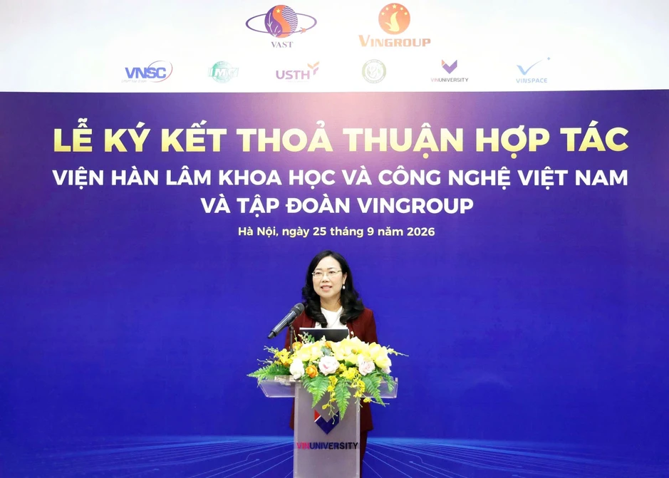 Viện Hàn lâm Khoa học và Công nghệ Việt Nam hợp tác Vingroup nghiên cứu, phát triển những lĩnh vực mũi nhọn Viện Hàn lâm Khoa học và Công nghệ Việt Nam hợp tác Vingroup nghiên cứu, phát triển những lĩnh vực mũi nhọn