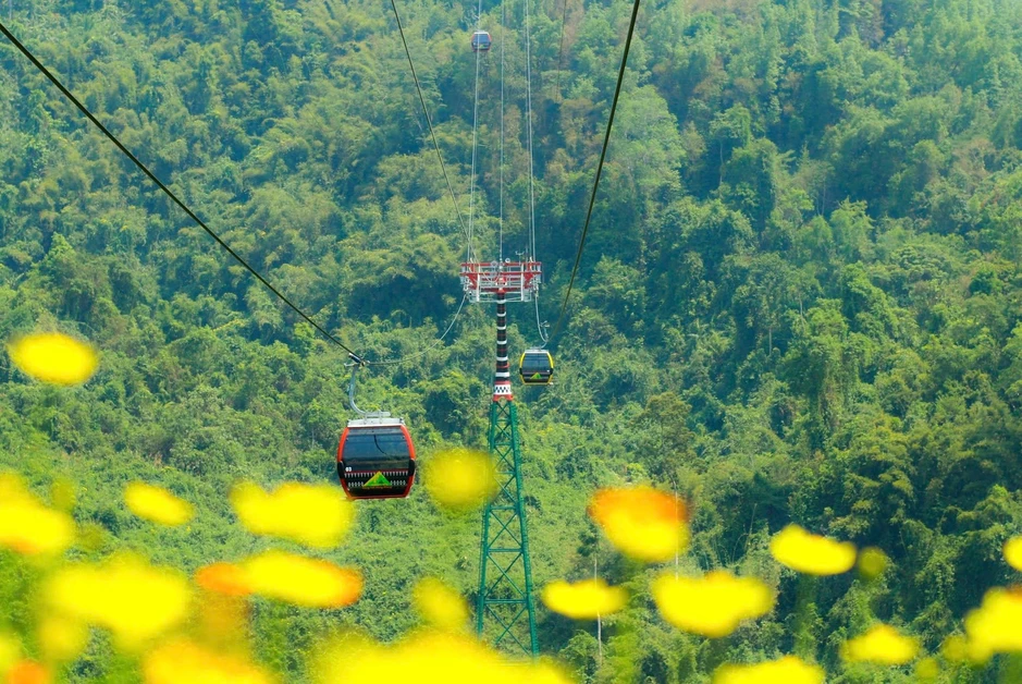 Việt Nam có công trình hình rồng dài 460 m được xác lập kỷ lục: Nối thẳng ra cầu kính, vắt ngang sườn núi ở độ cao gần 800 m, muốn lên phải đi cáp treo Việt Nam có công trình hình rồng dài 460 m được xác lập kỷ lục: Nối thẳng ra cầu kính, vắt ngang sườn núi ở độ cao gần 800 m, muốn lên phải đi cáp treo