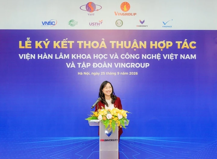 Vingroup và Viện Hàn lâm KH&CN Việt Nam hợp tác phát triển công nghệ mũi nhọn Vingroup và Viện Hàn lâm KH&CN Việt Nam hợp tác phát triển công nghệ mũi nhọn