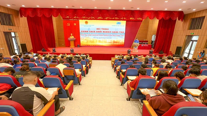 Vĩnh Long đối thoại chính sách khởi nghiệp sáng tạo trong sinh viên