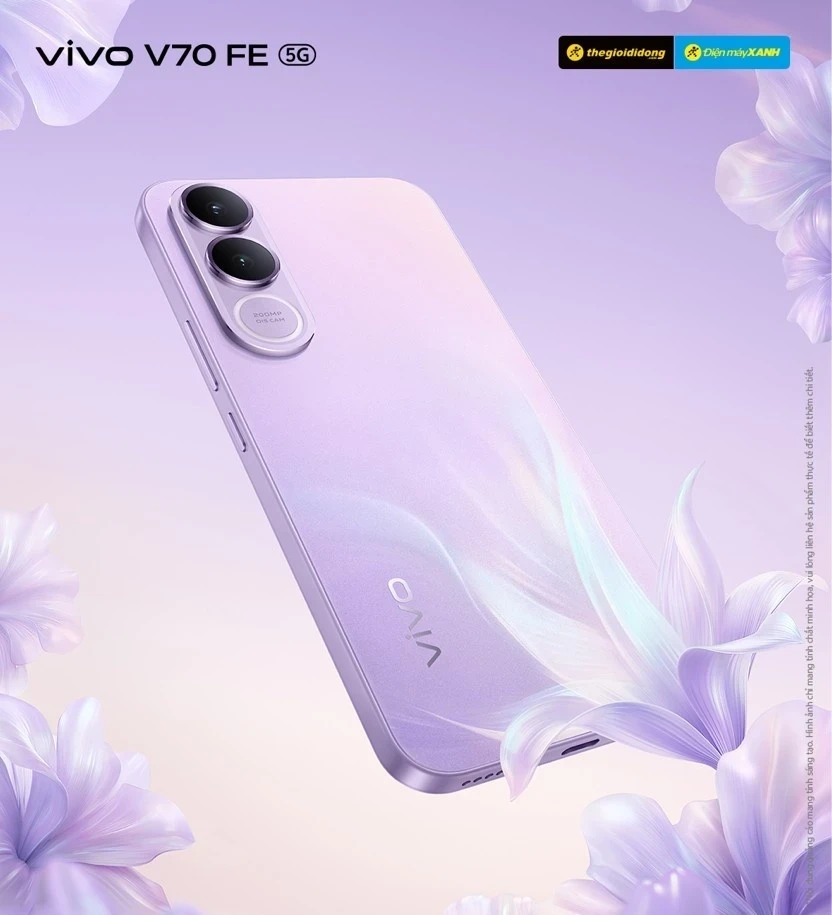 Vivo ra mắt bộ đôi V70 và V70 FE nâng tầm trải nghiệm nhiếp ảnh Vivo ra mắt bộ đôi V70 và V70 FE nâng tầm trải nghiệm nhiếp ảnh