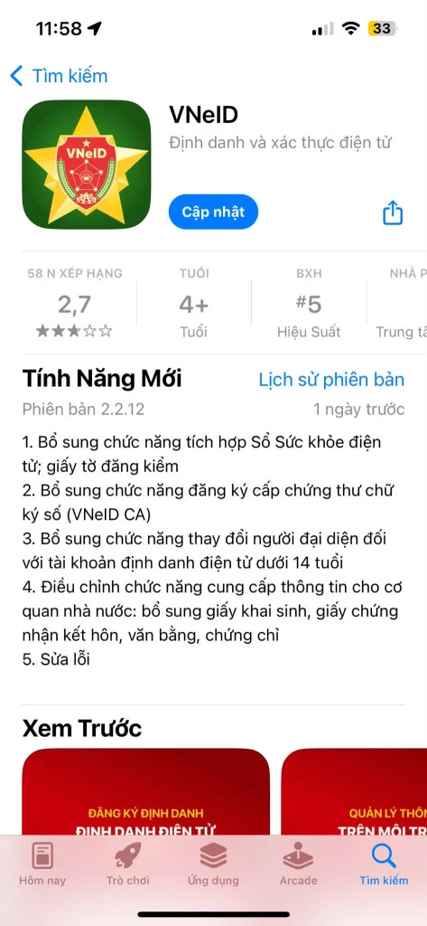 VNeID vừa cập nhật thay đổi mới, tất cả người dùng kiểm tra ngay kẻo lỡ quyền lợi