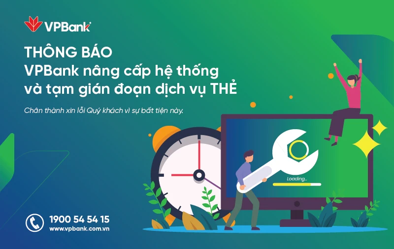 VPBank có thông báo quan trọng đến toàn bộ khách hàng VPBank có thông báo quan trọng đến toàn bộ khách hàng