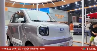Xe điện mini bùng nổ sức hút tại triển lãm ô tô Trung Quốc