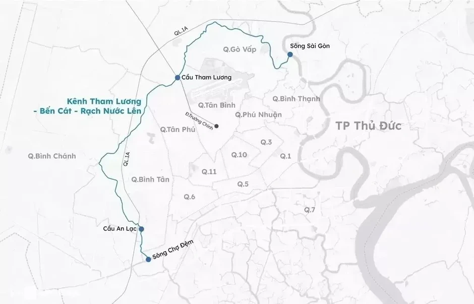Ba triệu m3 bùn nạo vét ở kênh dài nhất TP HCM không có nơi đổ