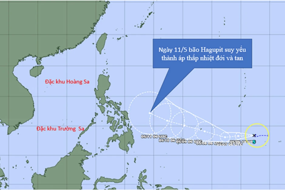 Bão Hagupit xuất hiện trên Thái Bình Dương, lý do ít khả năng vào Biển Đông Bão Hagupit xuất hiện trên Thái Bình Dương, lý do ít khả năng vào Biển Đông