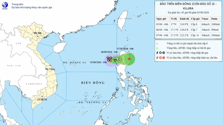 Bão số 3 'điểm danh' rồi quay lại Philippines, không ảnh hưởng đất liền nước ta Bão số 3 'điểm danh' rồi quay lại Philippines, không ảnh hưởng đất liền nước ta