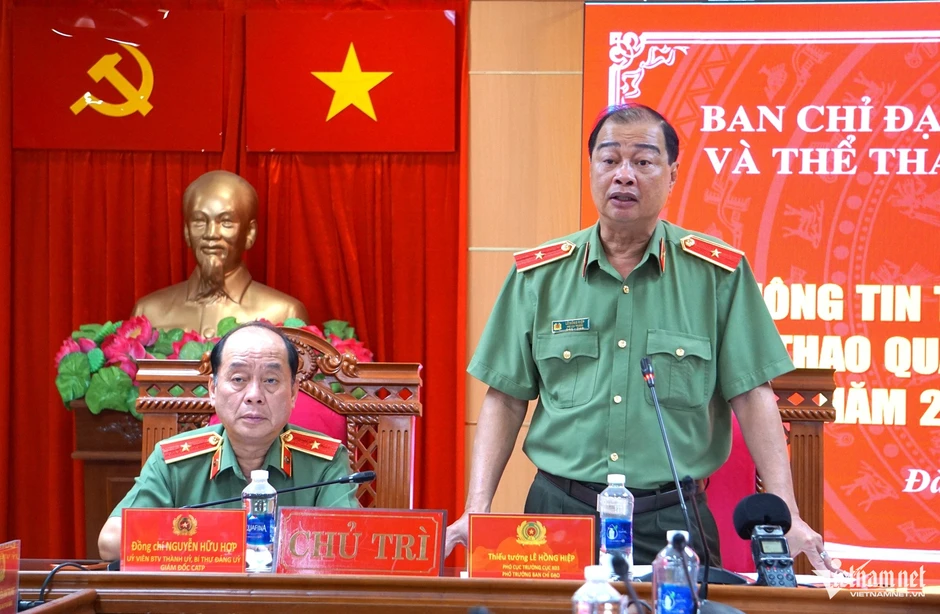 Bộ Công an thông tin về hội thao quân sự, võ thuật quy mô hơn 4.700 người ở Đà Nẵng Bộ Công an thông tin về hội thao quân sự, võ thuật quy mô hơn 4.700 người ở Đà Nẵng