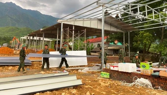Cận cảnh khu tái định cư được xây dựng 'thần tốc' sau lũ quét ở Mường Than