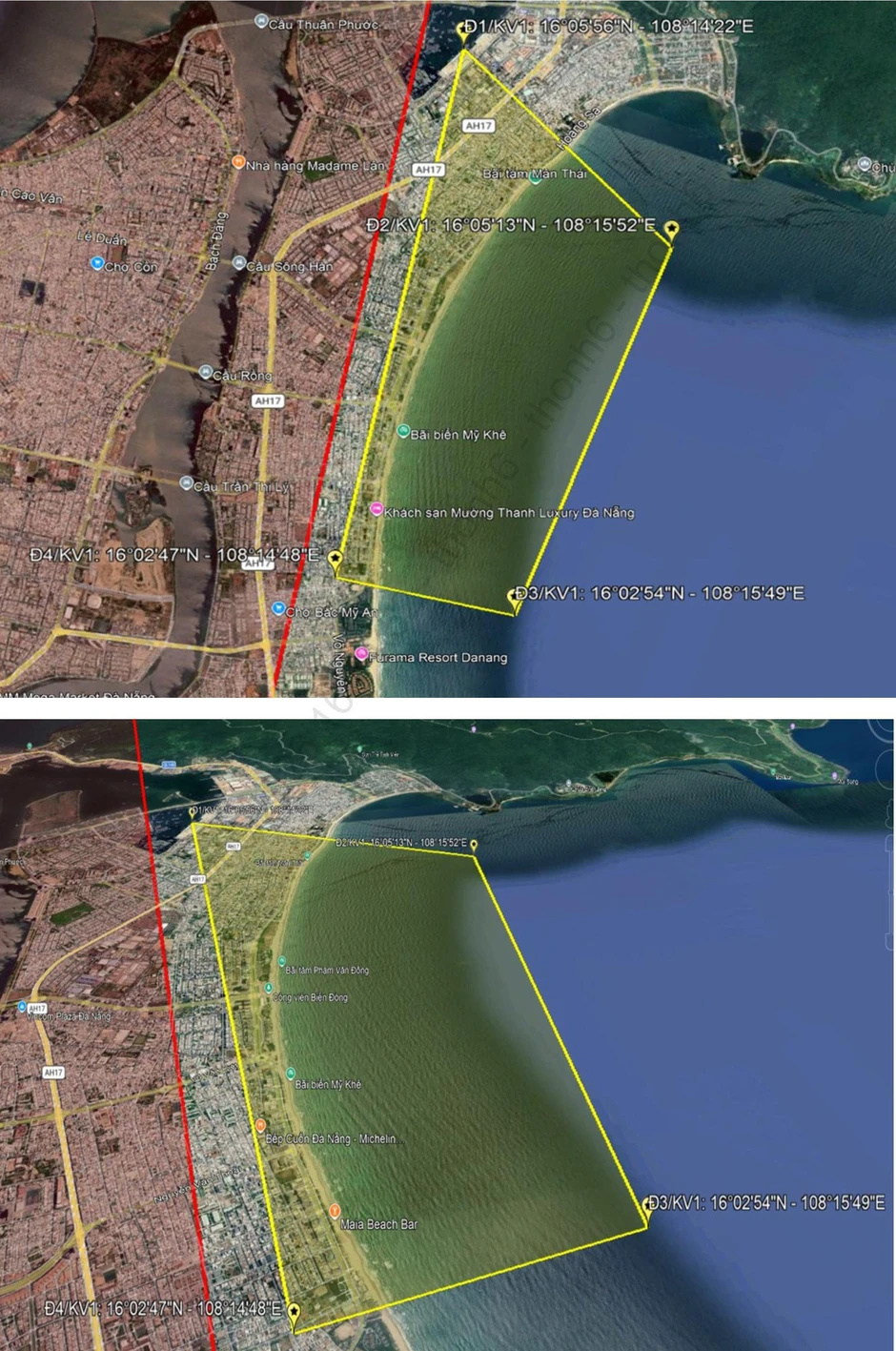 Chi tiết 4 khu vực vùng trời dành cho hoạt động UAV tại Đà Nẵng Chi tiết 4 khu vực vùng trời dành cho hoạt động UAV tại Đà Nẵng