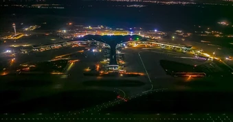 Điện đã phủ kín sân bay Long Thành, chờ ngày khai thác thương mại