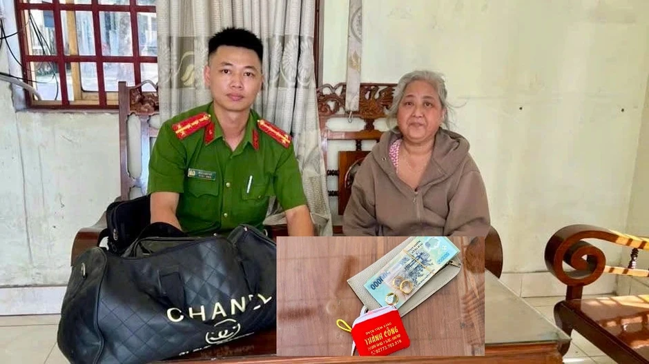 Đồng Nai: Công an giúp người phụ nữ tìm lại túi xách chứa gần 1 cây vàng Đồng Nai: Công an giúp người phụ nữ tìm lại túi xách chứa gần 1 cây vàng