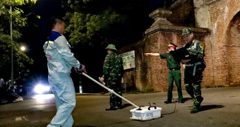 Dùng radar xuyên đất tìm kiếm các mộ tập thể liệt sĩ tại Kinh thành Huế