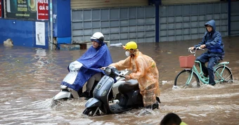 Hà Nội và 8 tỉnh miền Bắc còn mưa lớn dồn dập trước khi ngớt