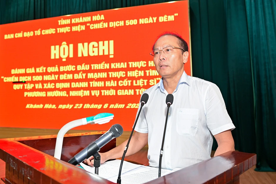 Khánh Hòa lấy mẫu ADN hơn 2.200 hài cốt liệt sĩ trong chiến dịch 500 ngày đêm Khánh Hòa lấy mẫu ADN hơn 2.200 hài cốt liệt sĩ trong chiến dịch 500 ngày đêm