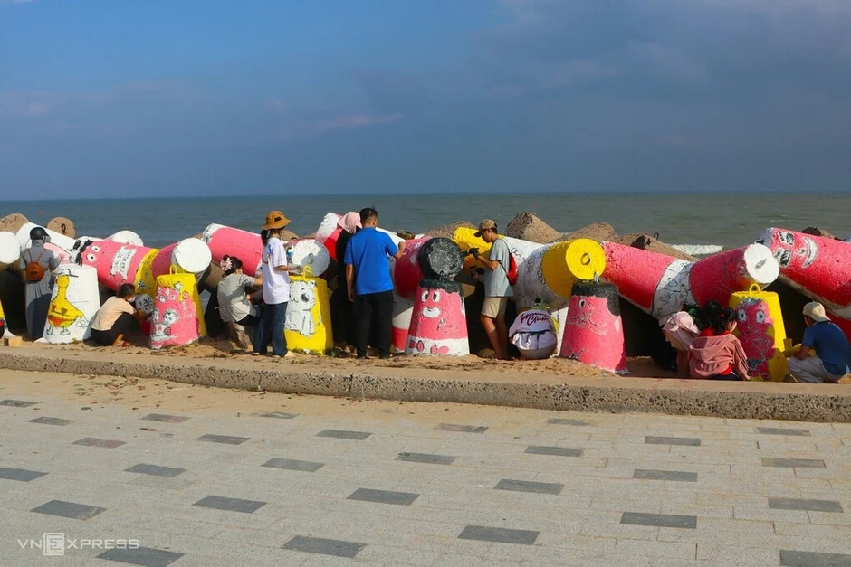 Khoác áo mới cho kè biển Phan Thiết Khoác áo mới cho kè biển Phan Thiết