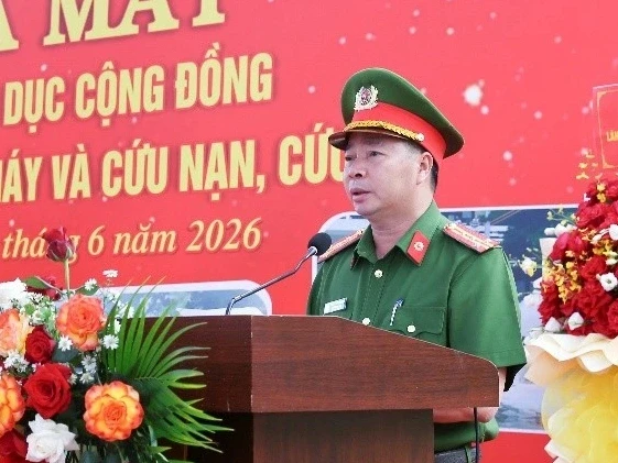 Lâm Đồng ra mắt Trung tâm Giáo dục cộng đồng về PCCC và CNCH đầu tiên