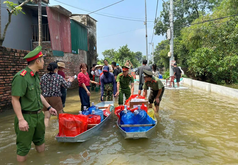 Làng hoa Tây Tựu thiệt hại nặng do ngập úng Làng hoa Tây Tựu thiệt hại nặng do ngập úng