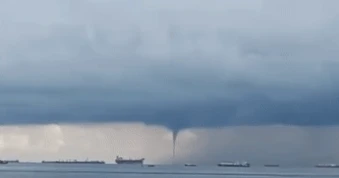 Lý giải nguyên nhân xuất hiện vòi rồng trên vùng biển Vũng Tàu